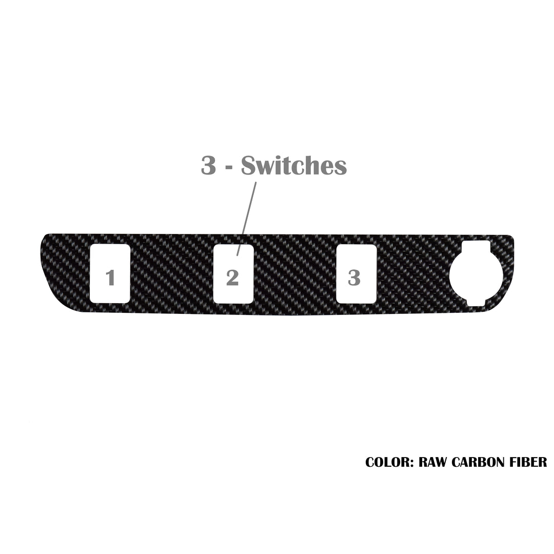 Center Dash Switch Panel Accent | 2016-2021 Toyota Tacoma