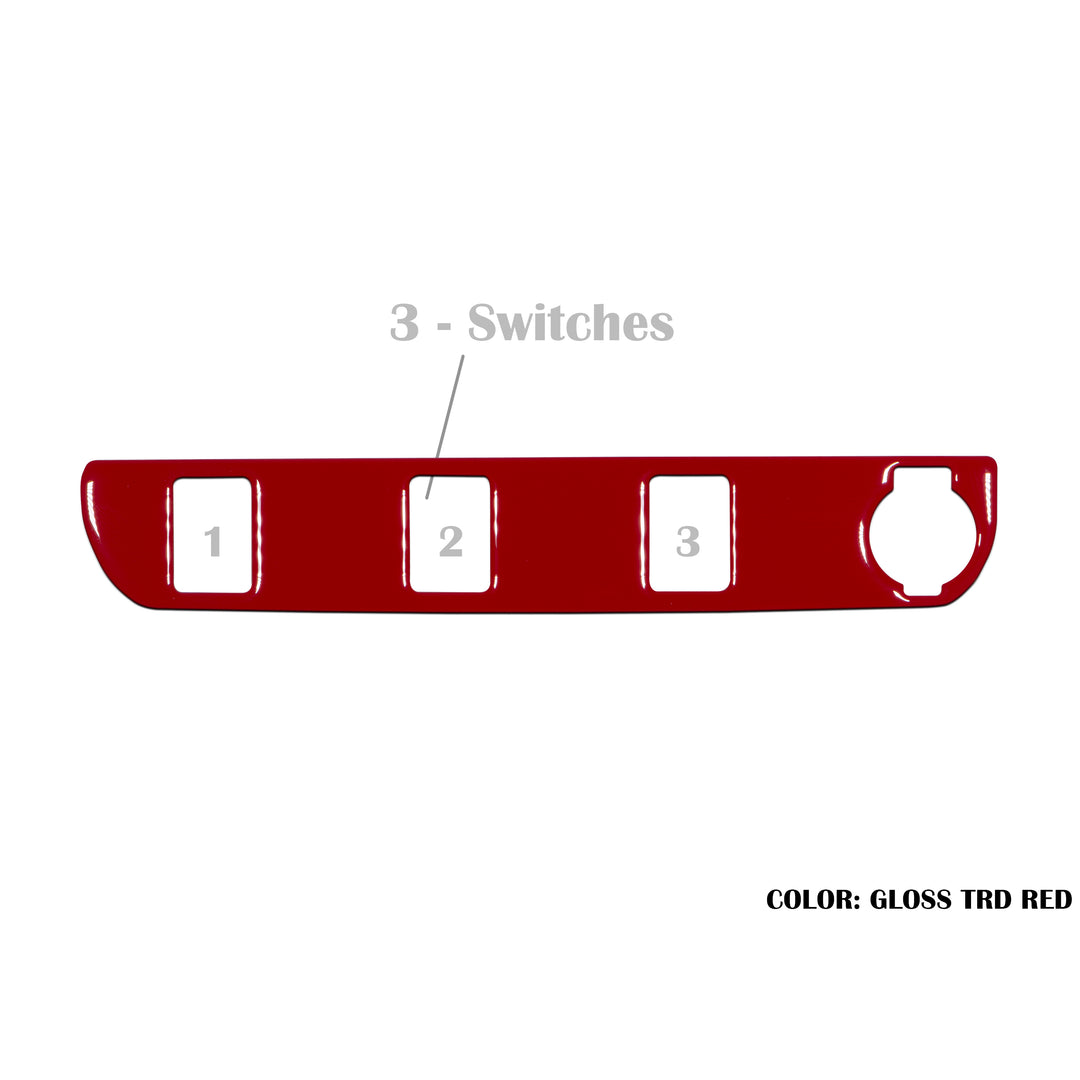 Center Dash Switch Panel Accent | 2016-2021 Toyota Tacoma