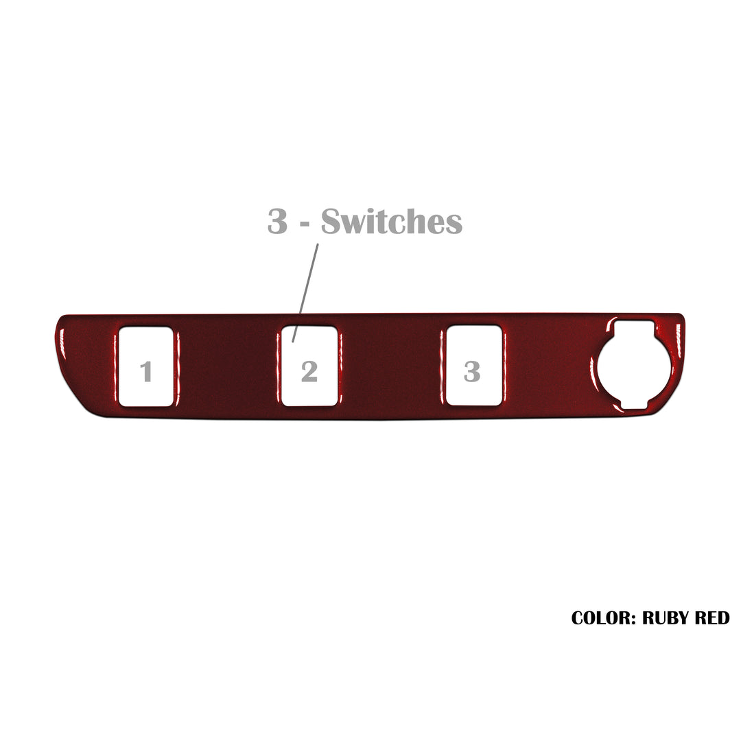 Center Dash Switch Panel Accent | 2016-2021 Toyota Tacoma