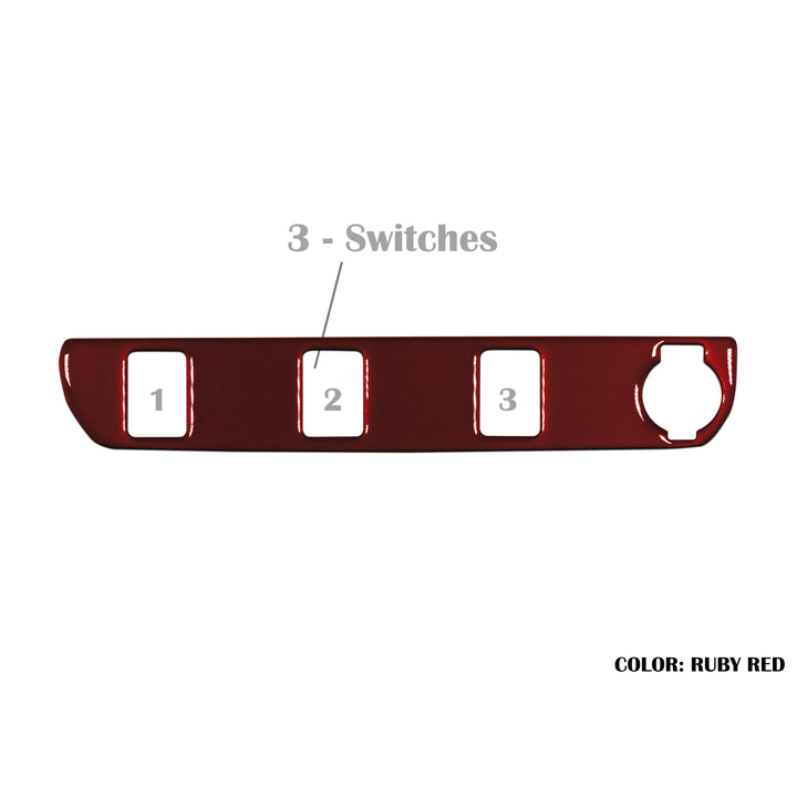 Center Dash Switch Panel Accent | 2016-2021 Toyota Tacoma