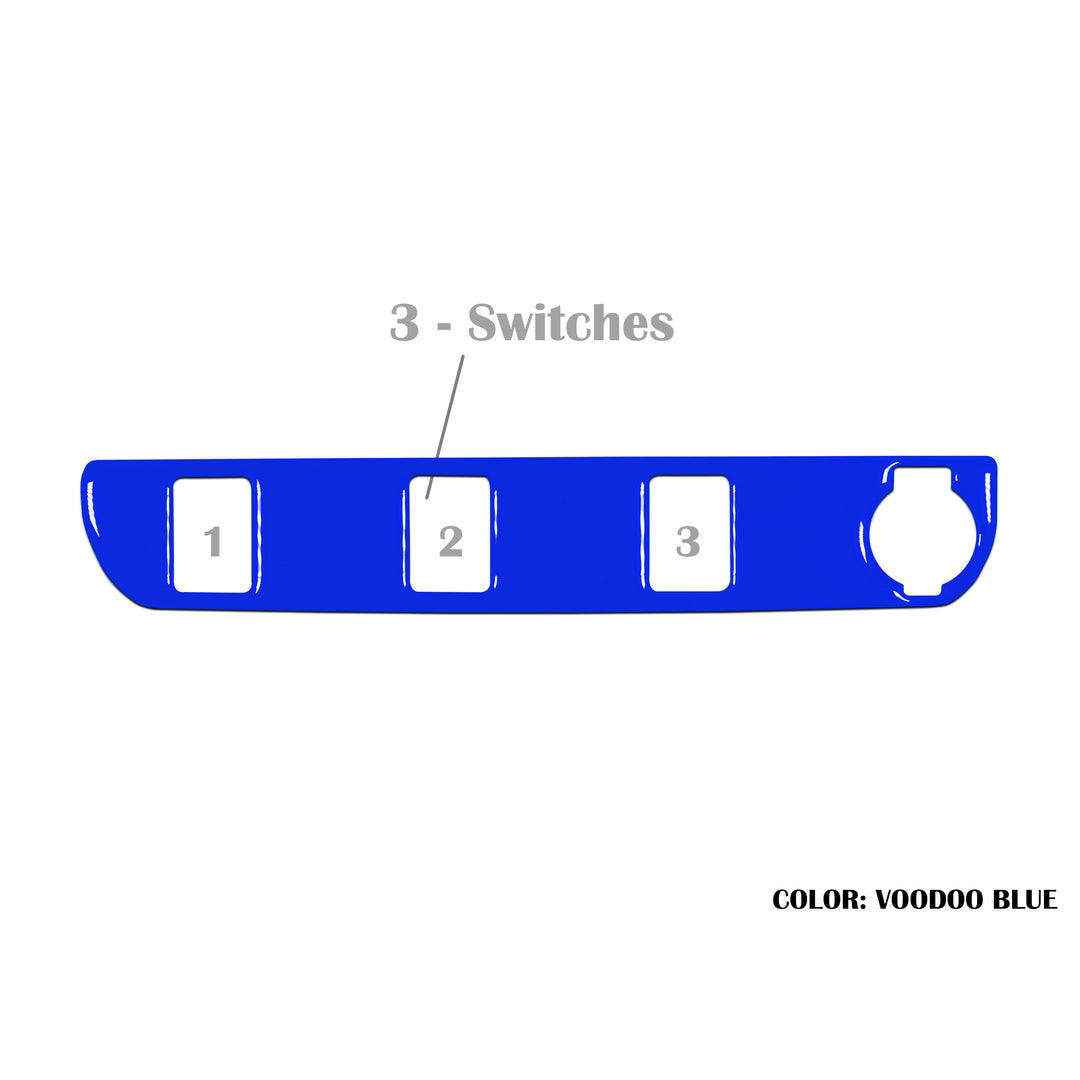 Center Dash Switch Panel Accent | 2016-2021 Toyota Tacoma