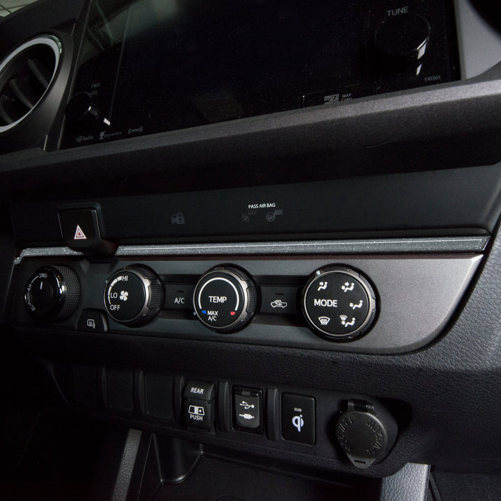 Accent Strip Above Climate Control | 2016-2021 Toyota Tacoma