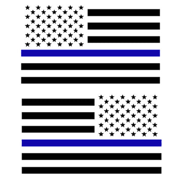 Tactical Military USA Flag Decal (Come in Pairs)