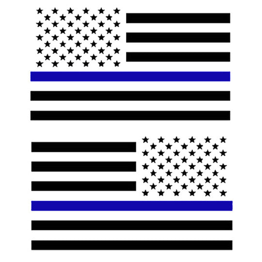 Tactical Military Usa Flag Decal (come In Pairs)