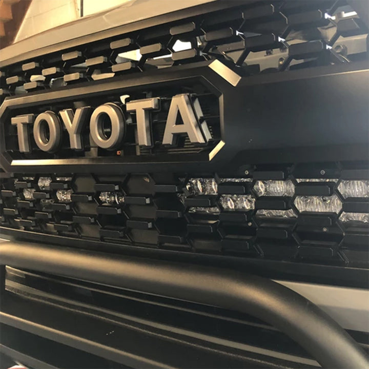 2016-2023 Toyota Tacoma 32" Upper Grille LED Light Bar Mounting Brackets