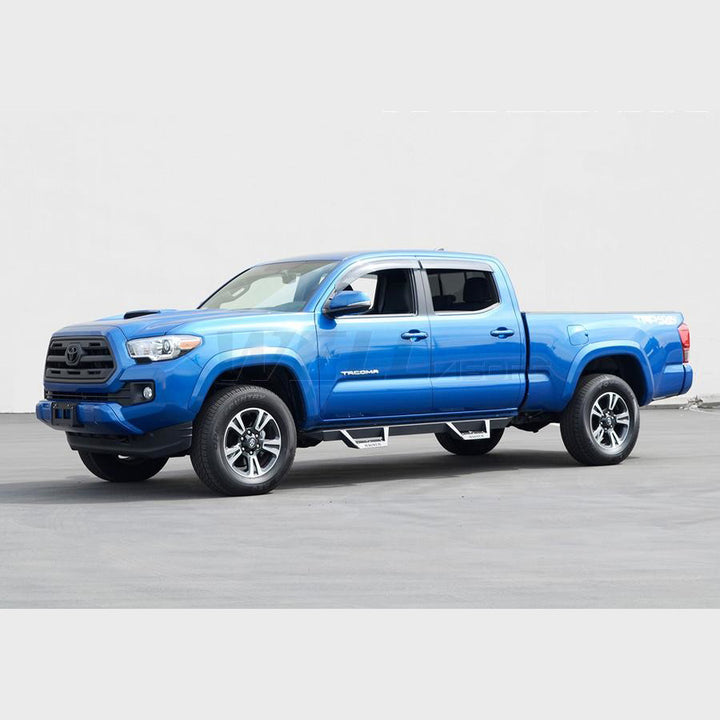 Taped-on window deflectors For Toyota Tacoma 2016-2023 Double Cab Premium Series