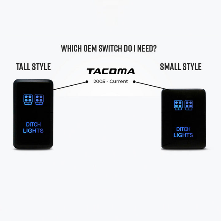 2016-2023 Toyota Tacoma 32" Upper Grille LED Light Bar Mounting Brackets