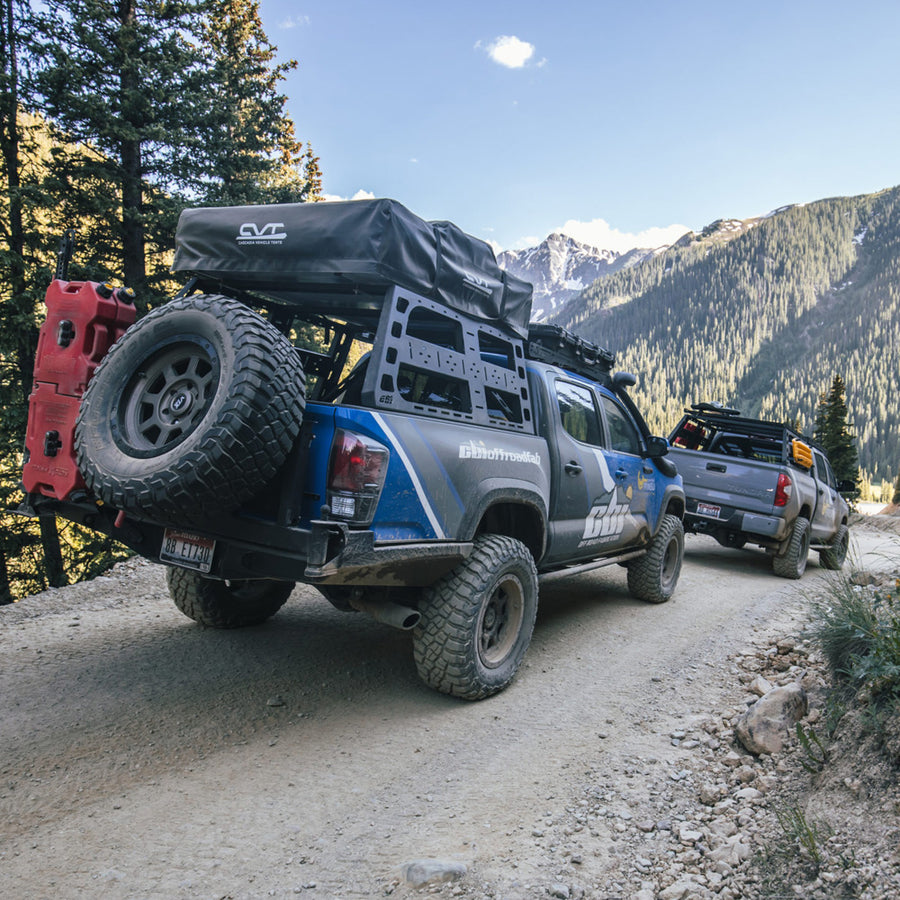 CBI Offroad Roof Rack Height Bed Rack for 2005+ Toyota Tacoma