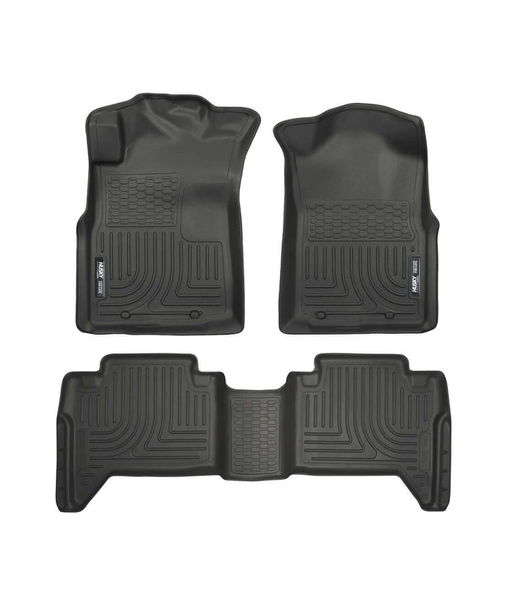 Weatherbeater Floor Liners | Double Cab Fits 2005-2015 Toyota Tacoma