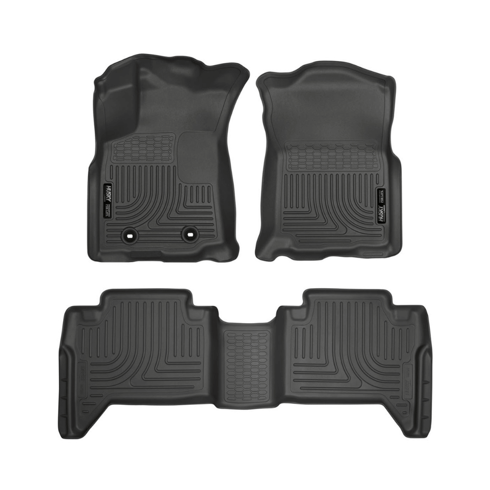 Weatherbeater Floor Liners Fits 2016-2023 Toyota Tacoma Double Cab