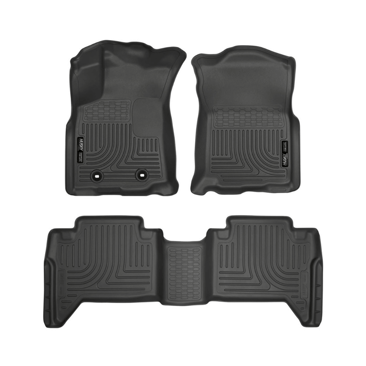 Weatherbeater Floor Liners Fits 2016-2023 Toyota Tacoma Double Cab