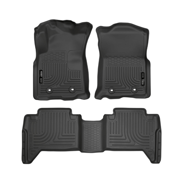 Weatherbeater Floor Liners Fits 2016-2023 Toyota Tacoma Double Cab