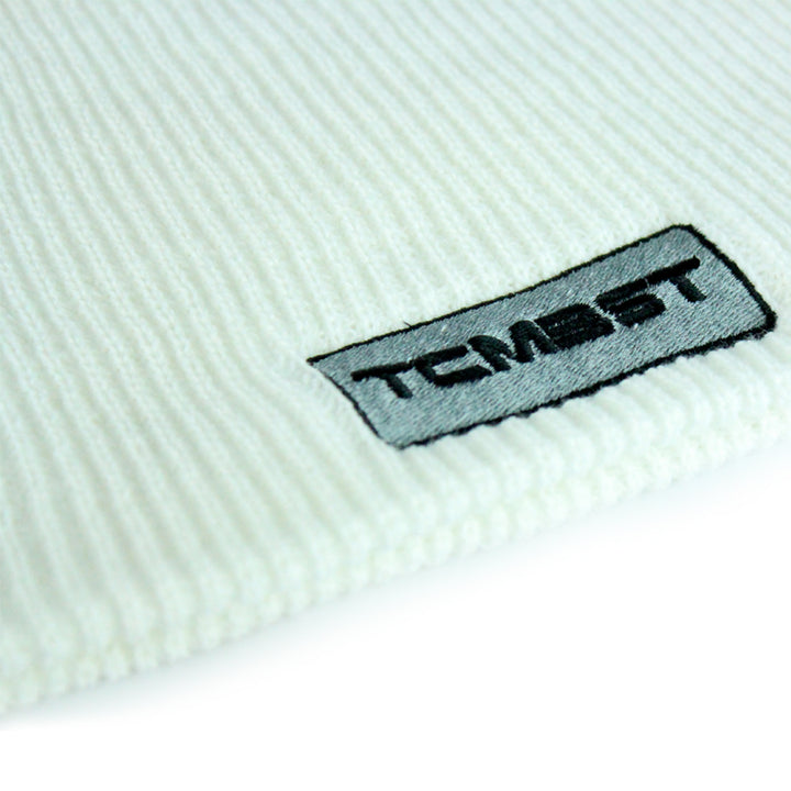 TCMBST Patch Beanie - White