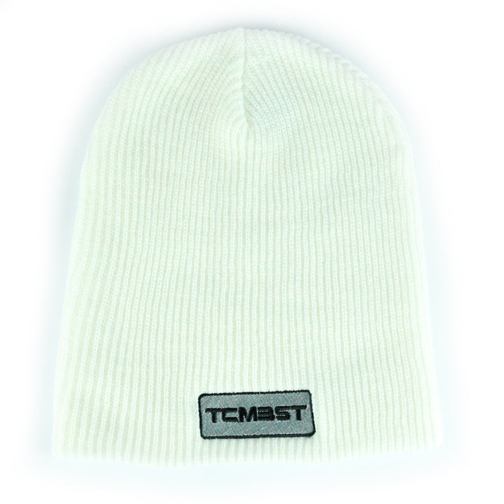 TCMBST Patch Beanie - White