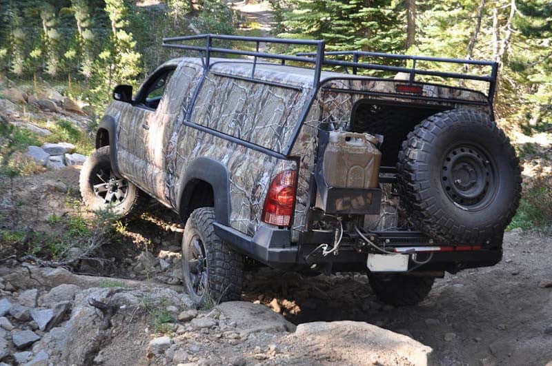 2005-2015 Toyota Tacoma Bushmaster 2.0 Swing Arm Rear Bumper