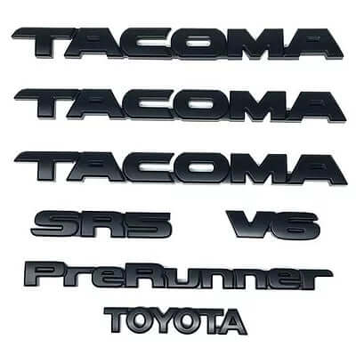 2005-2015 Toyota Tacoma | Tacoma Blackout Emblem Overlay Kit