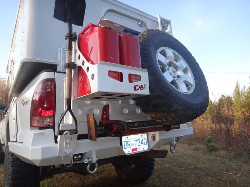 2005-2015 Toyota Tacoma Bushmaster 2.0 Swing Arm Rear Bumper