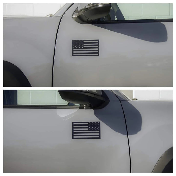 American Flag Magnets - Black