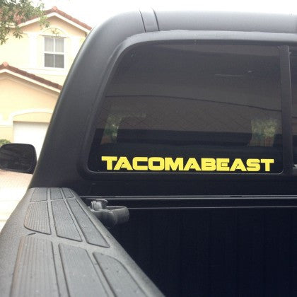 TACOMABEAST Decal